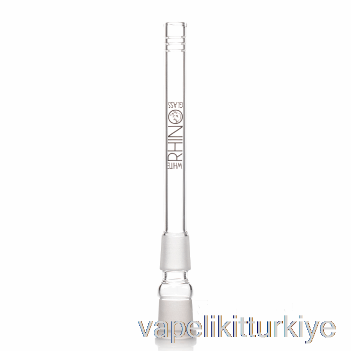 Vape Likit Beyaz Gergedan 19/19 Cam Alt Gövde 6 Inç